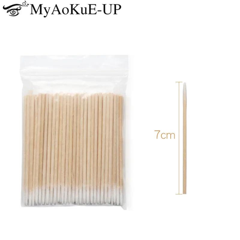 300pcs Disposable Ultra-small Cotton Swab - Accessory Monk