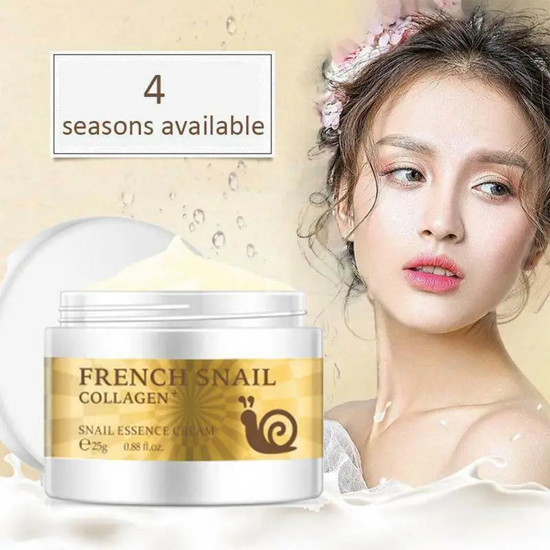 24K Gold Serum Snail Collagen Face Cream - Accessory Monk