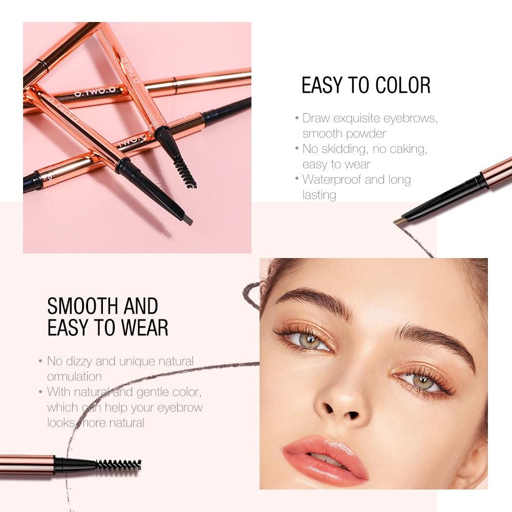 Long-lasting Waterproof Triangle Eyebrow Pencil - Accessory Monk