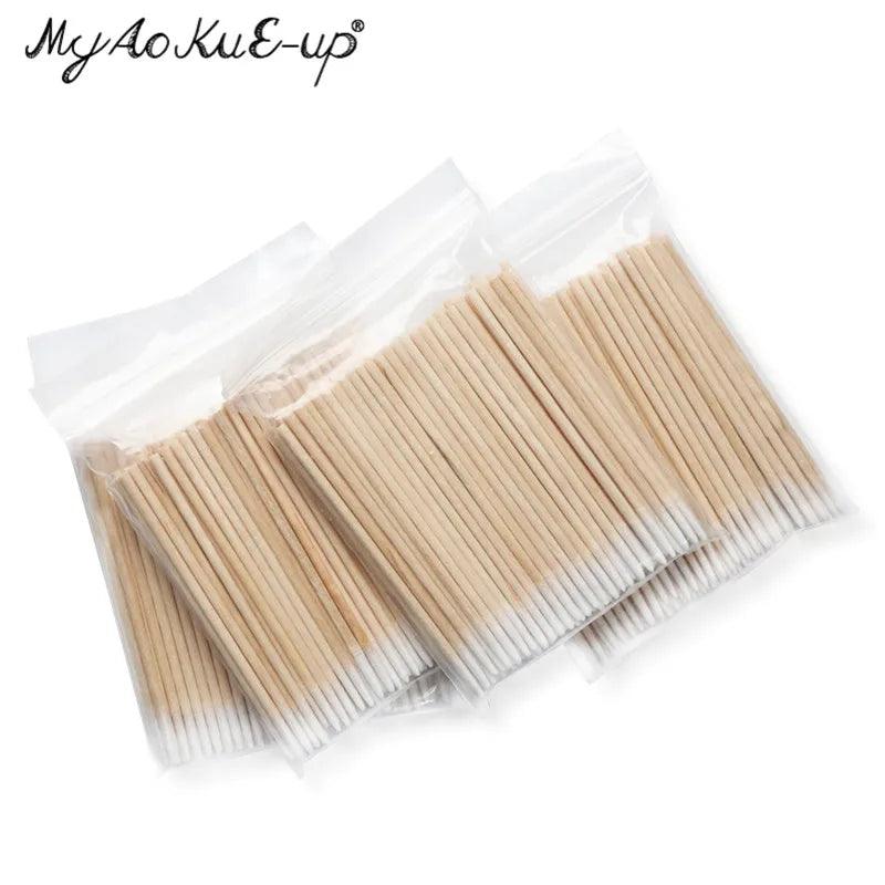 300pcs Disposable Ultra-small Cotton Swab - Accessory Monk