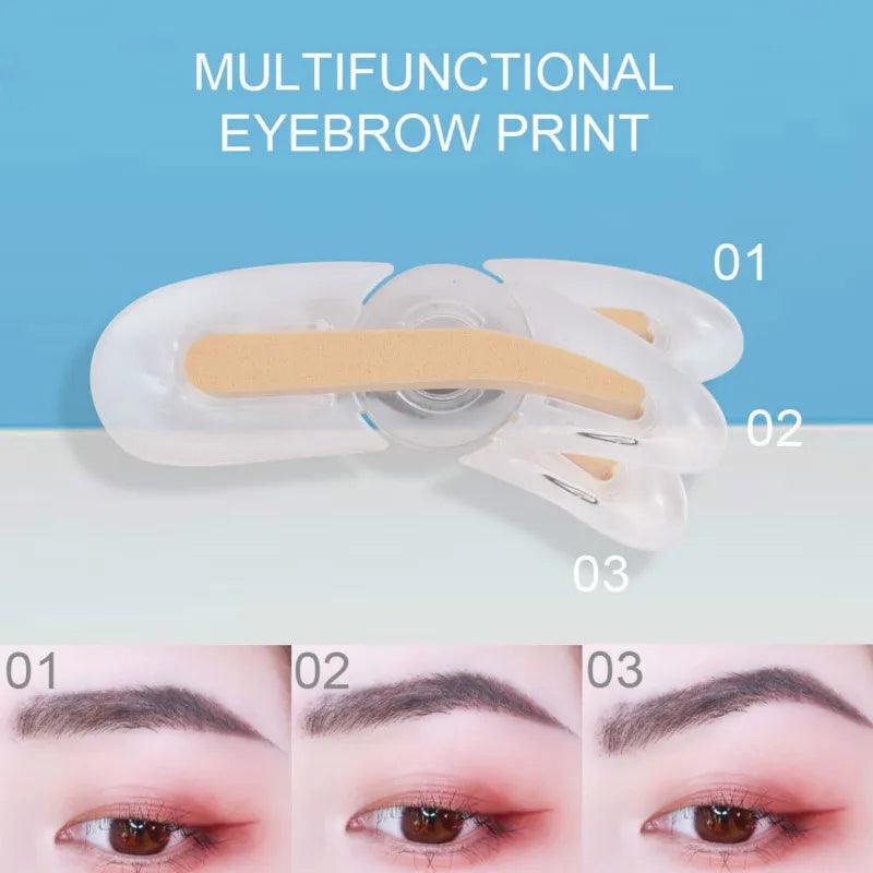 Waterproof Adjustable Eyebrow Stamp - Accessory Monk