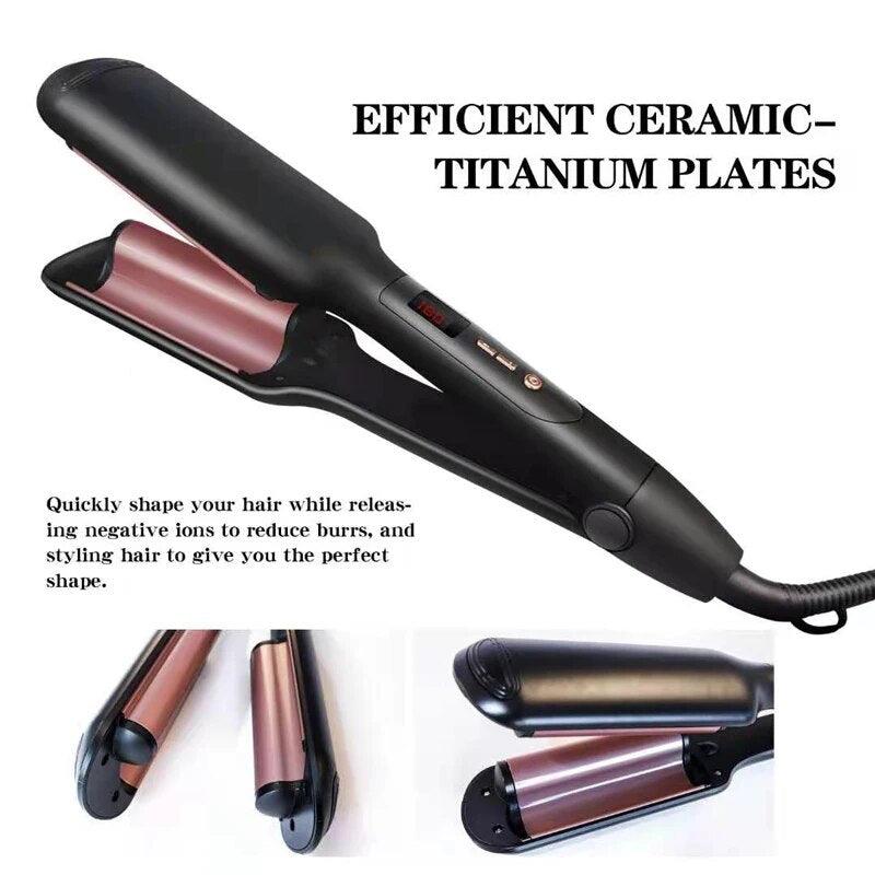 Professional Volumizing Hair Iron Ceramic Hair Crimper - Accessory Monk