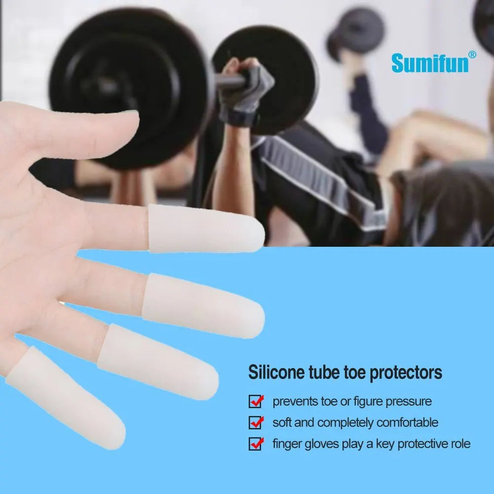 2Pcs Silicone Gel Tubes Finger Protector - Accessory Monk