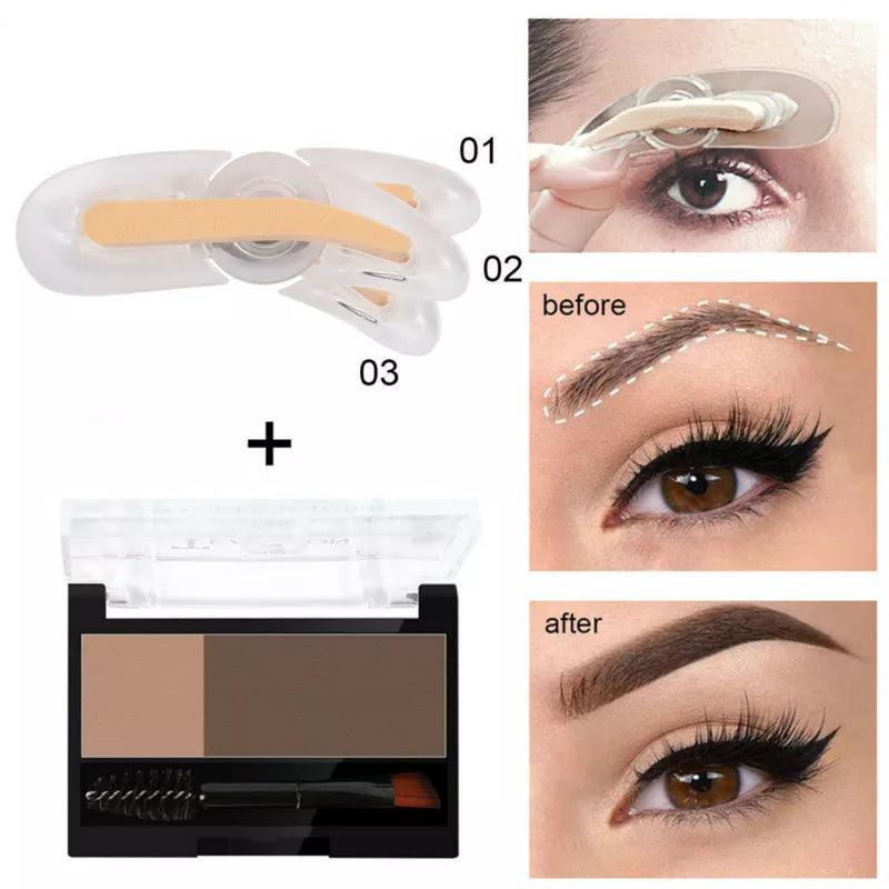 Waterproof Adjustable Eyebrow Stamp - Accessory Monk