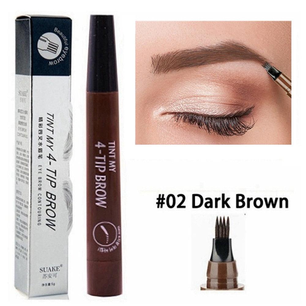 4 Points Waterproof Eyebrow Pencil - Accessory Monk