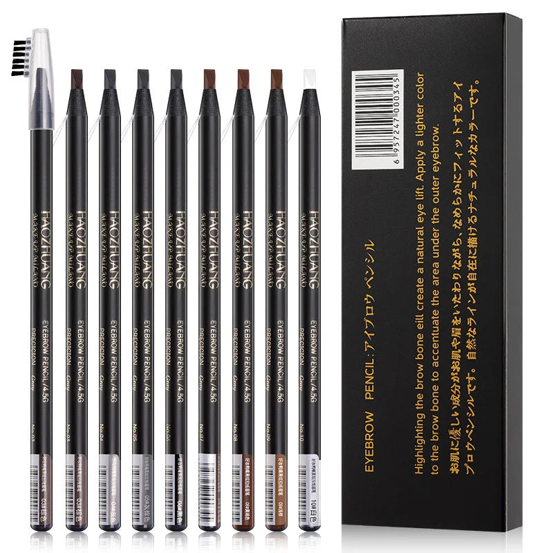 12PCS Eyebrow Pencil - Accessory Monk