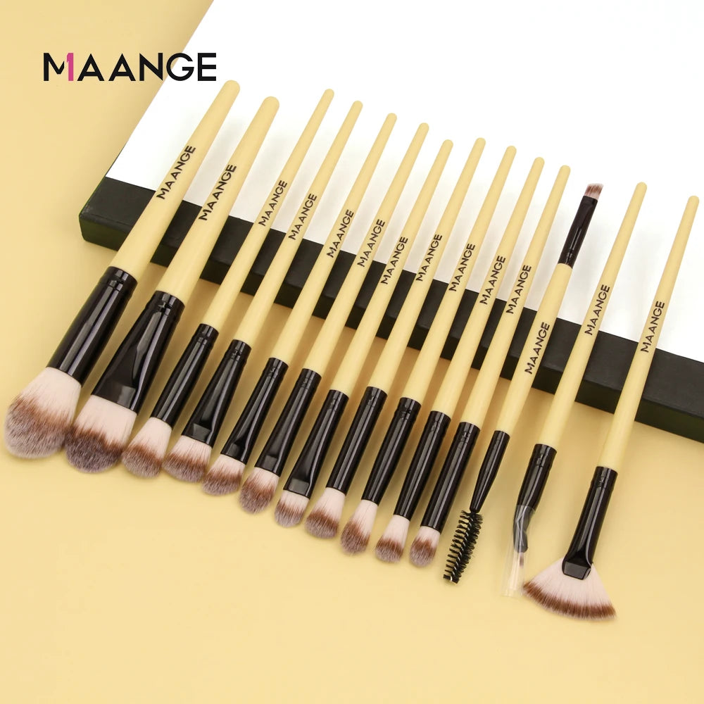 Pro 5/12/13/14 pcs Makeup Brushes Set - Accessory Monk