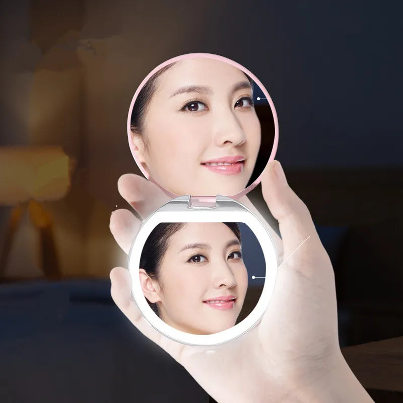 3 Color LED Vanity Mirror - Accessory Monk