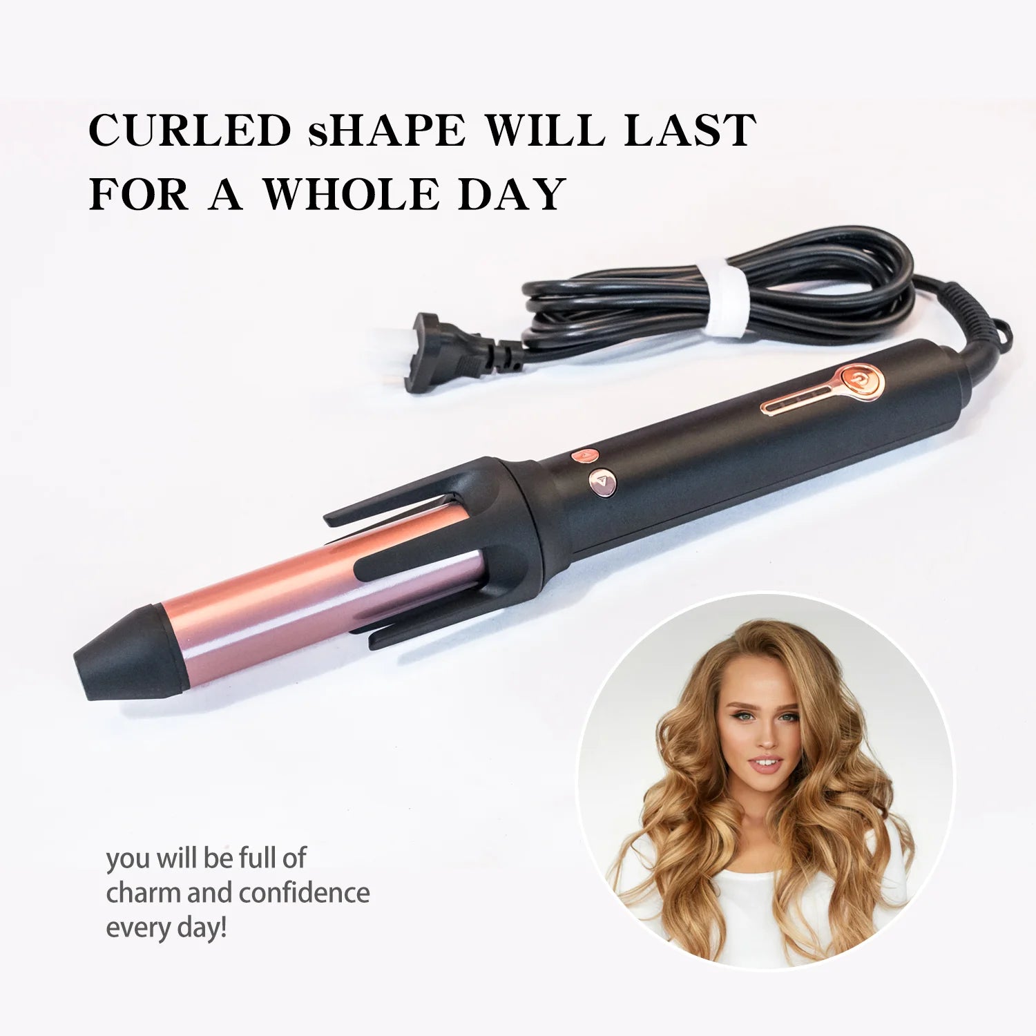 Automatic Ceramic Hair Curler Rollers Machine - Accessory Monk