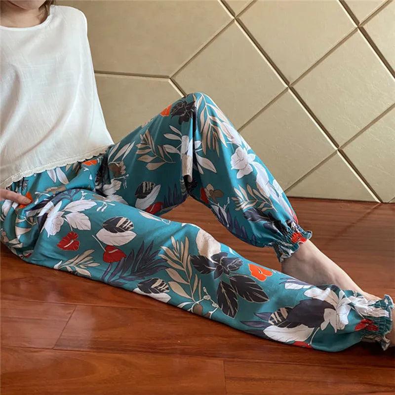 Ladies Wide Leg Loose Pajamas - Accessory Monk