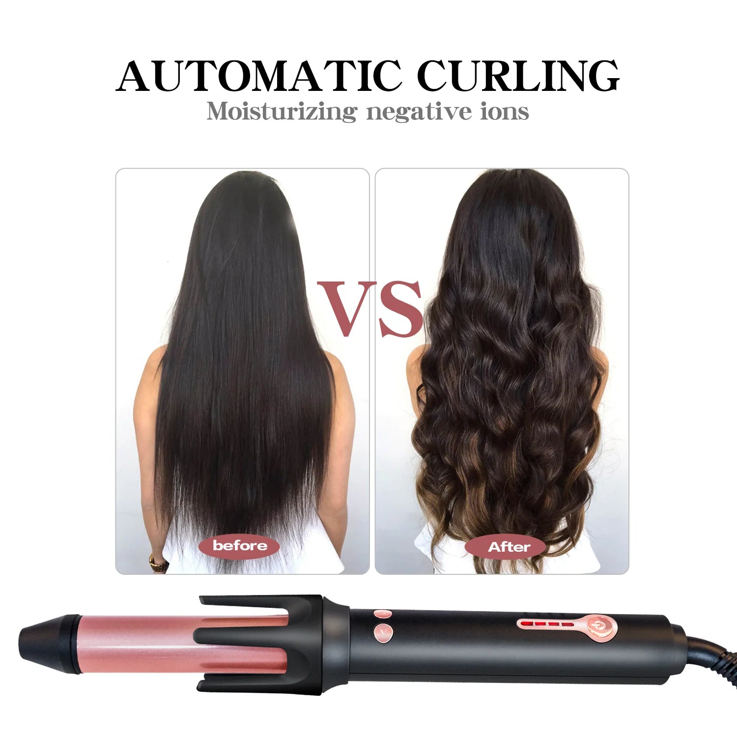 Automatic Ceramic Hair Curler Rollers Machine - Accessory Monk