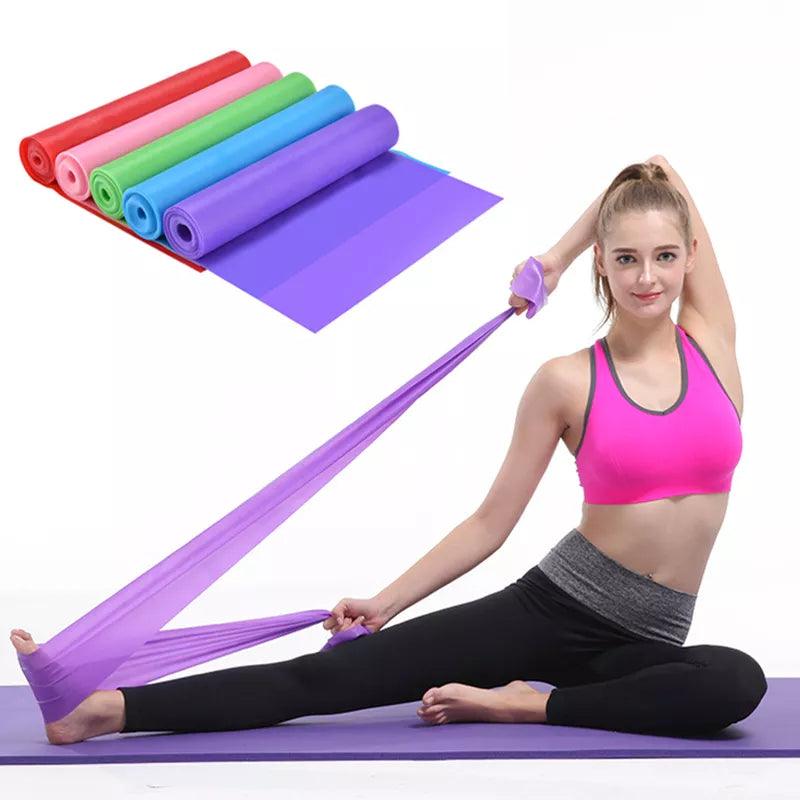 Yoga Pilates Stretch Resistance Band - Accessory Monk