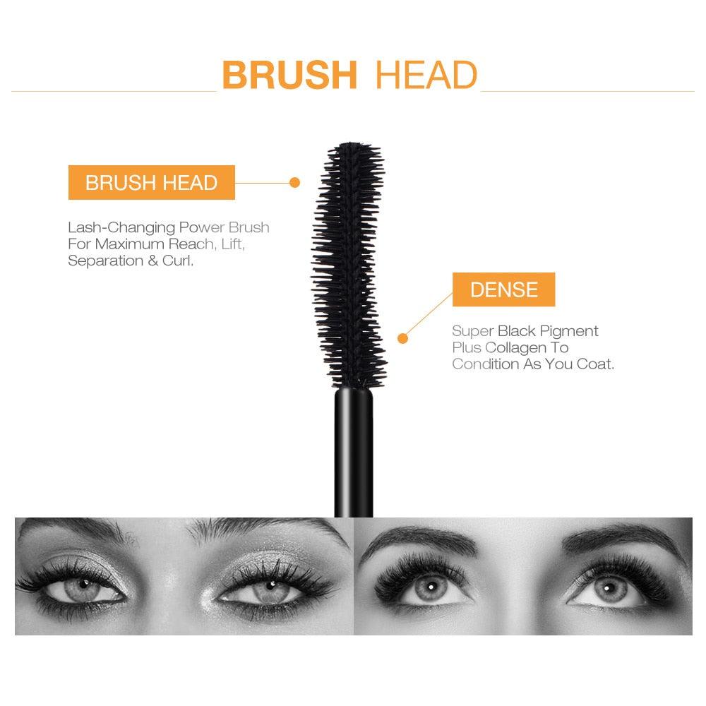 Long-wearing Lengthening Black Mascara - Accessory Monk