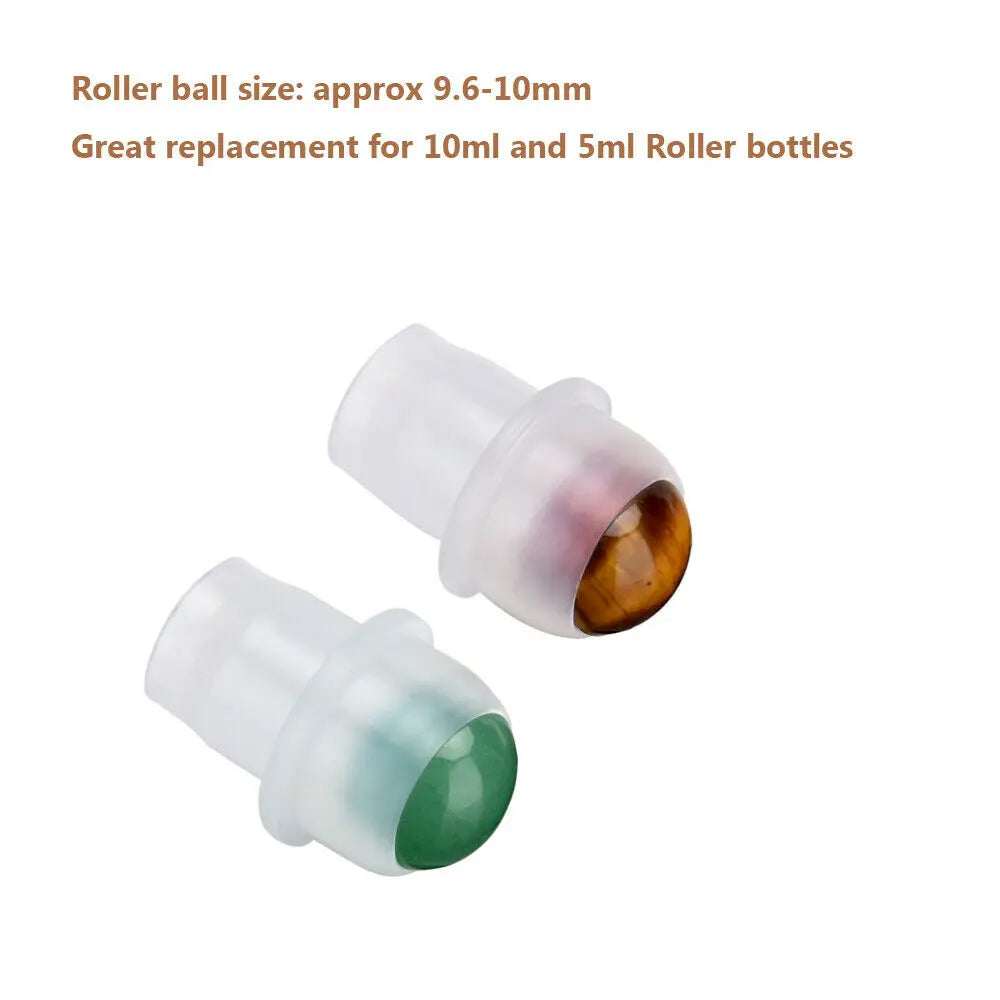 Natural Gemstone Jade Roller Bottle - Accessory Monk