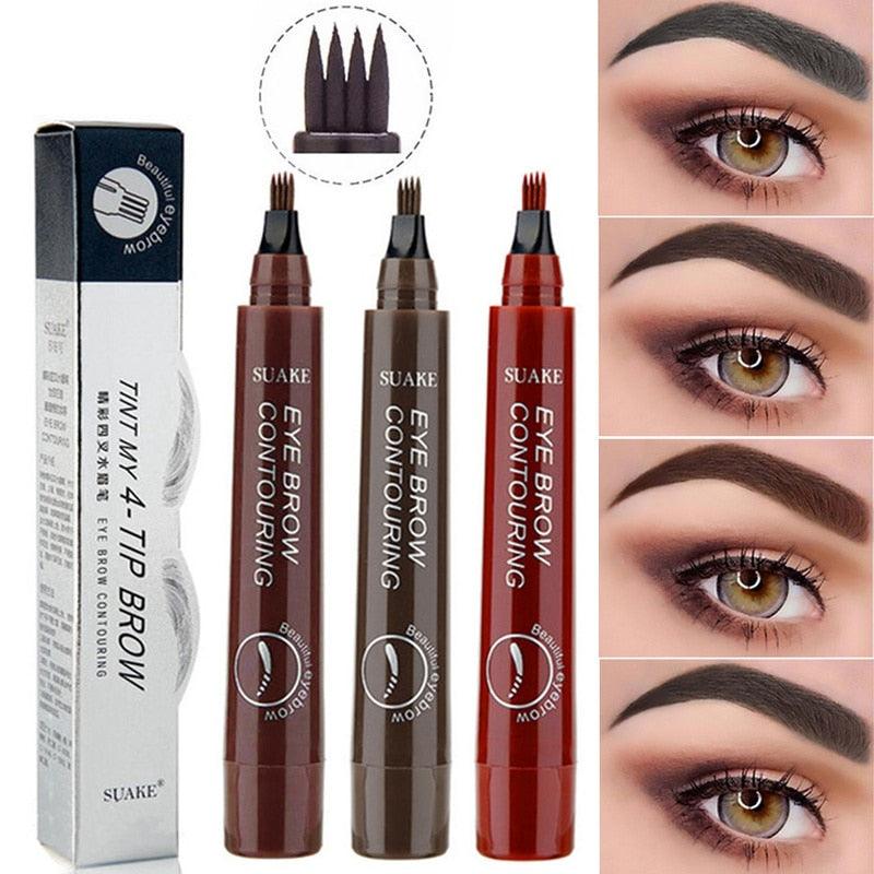 4 Points Waterproof Eyebrow Pencil - Accessory Monk