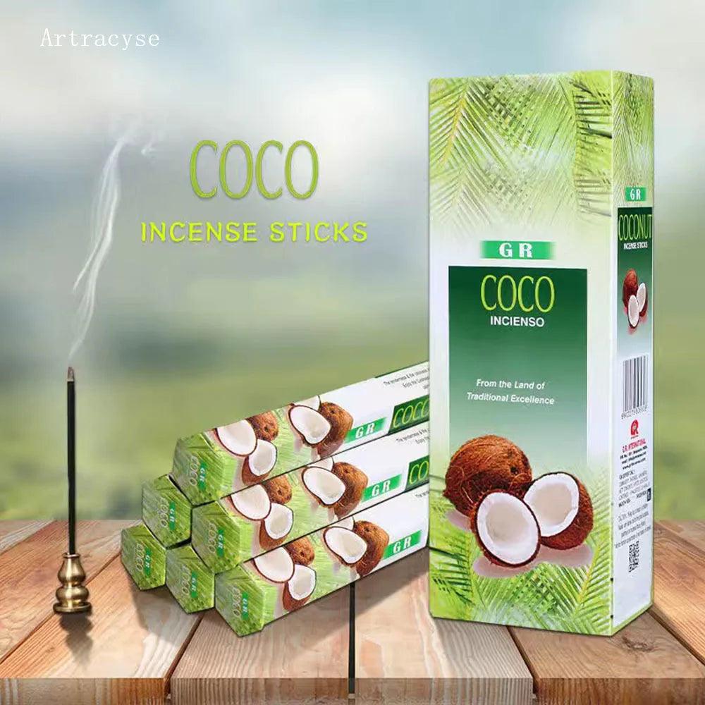 20 Sticks India Coconut Incense - Accessory Monk