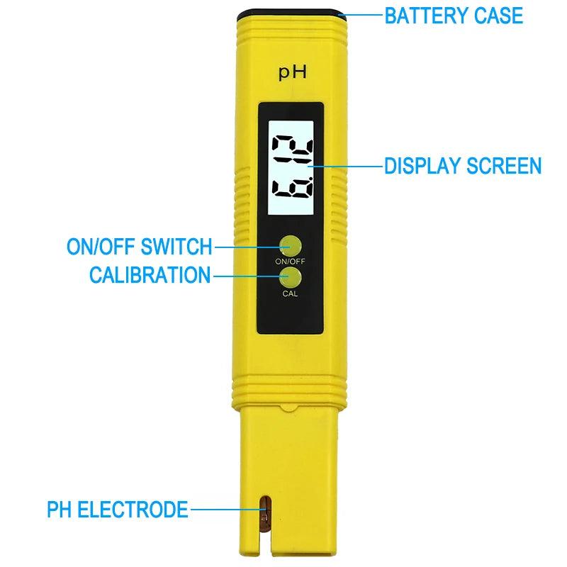 High Accuracy 0.01 LCD Digital PH Meter - Accessory Monk