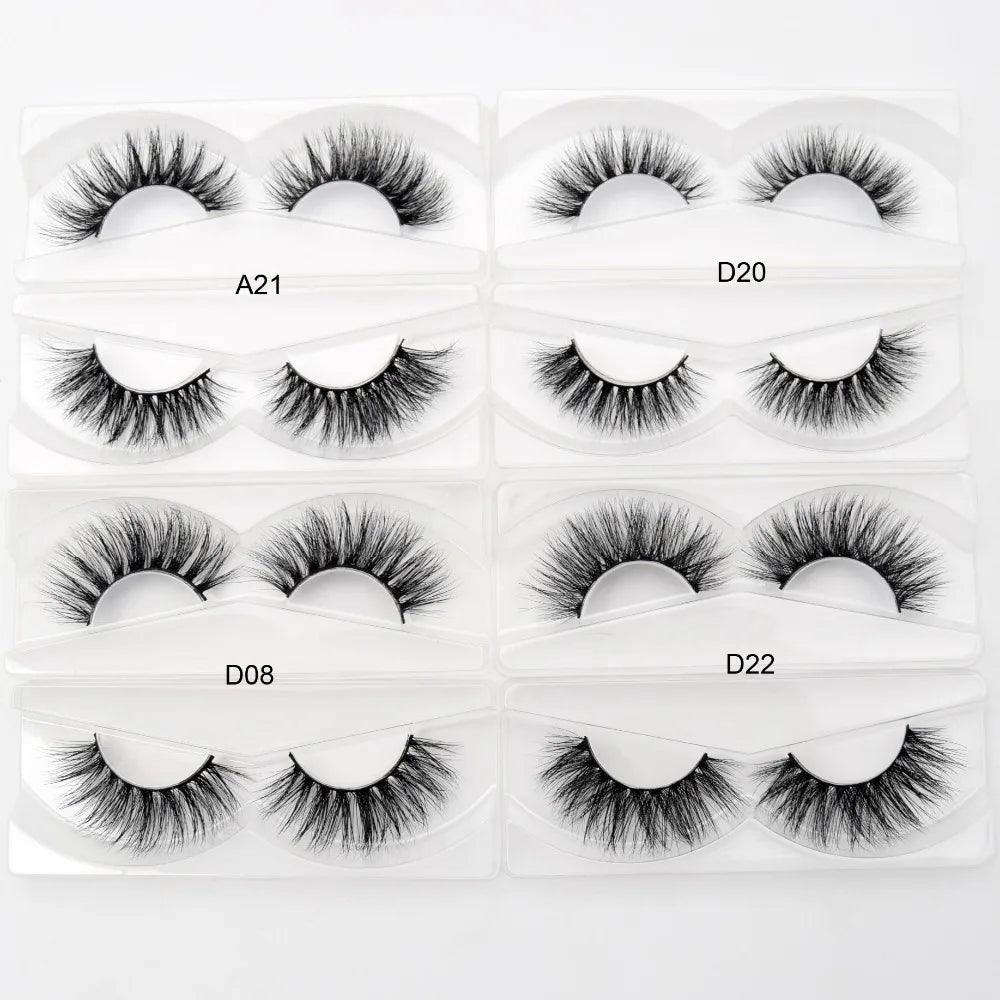 30 pairs 3D Mink Eyelashes - Accessory Monk