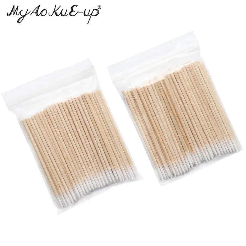 300pcs Disposable Ultra-small Cotton Swab - Accessory Monk