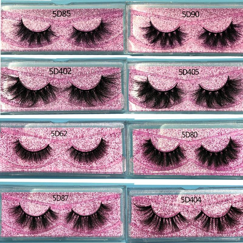 3pcs 5D Mink Fur Strip Eyelash - Accessory Monk