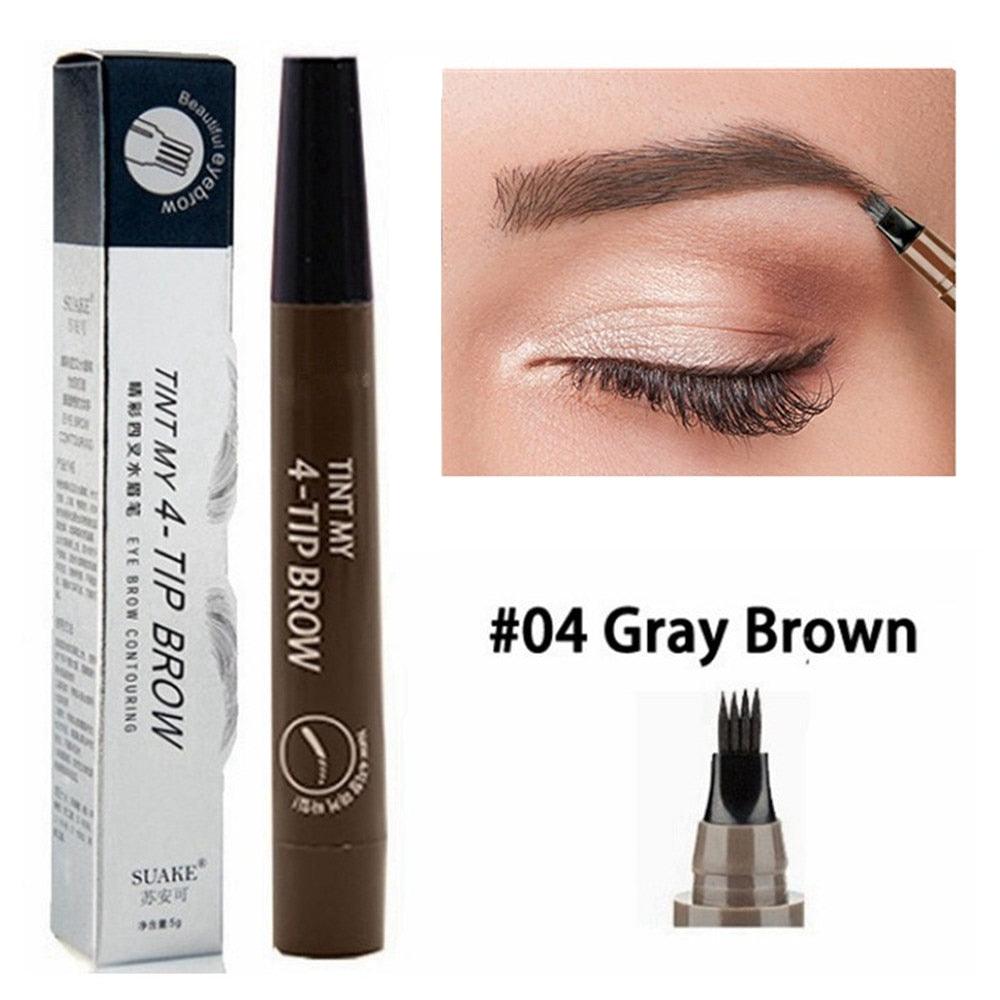 4 Points Waterproof Eyebrow Pencil - Accessory Monk