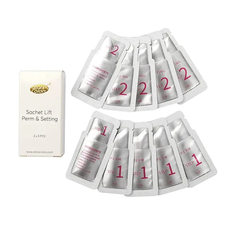 5 Pairs/Sachet Lashes Lifting Lotion - Accessory Monk