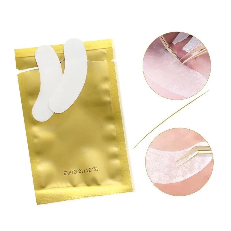 50 Pairs Eyelash Extension Pads - Accessory Monk