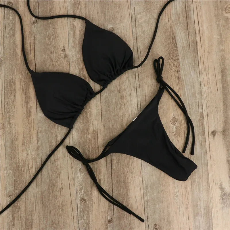 Brazilian Two Pieces Swimwear Bikini Set - Accessory Monk