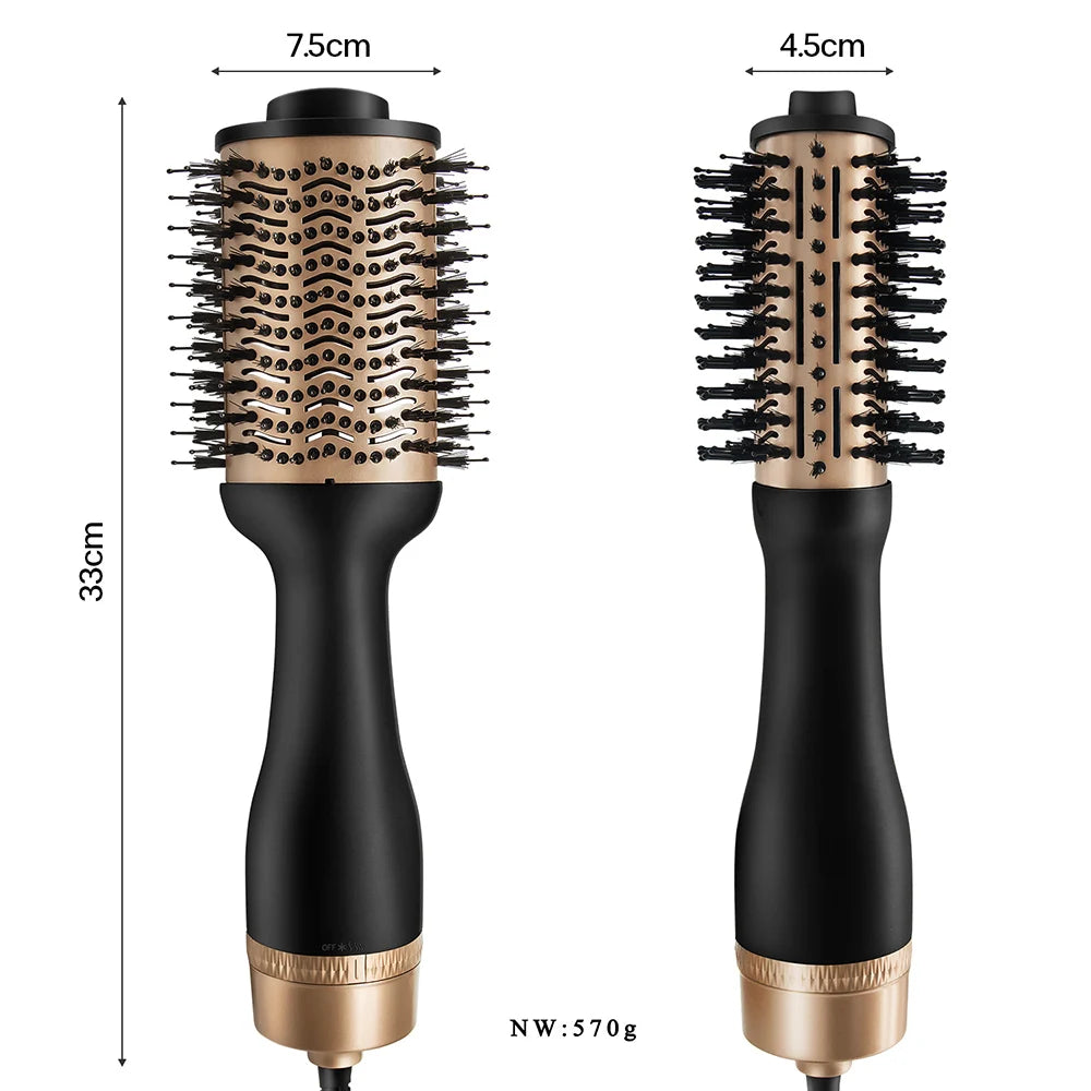 Professional 5 in 1 Hair Saloon Dryer Brush - Accessory Monk