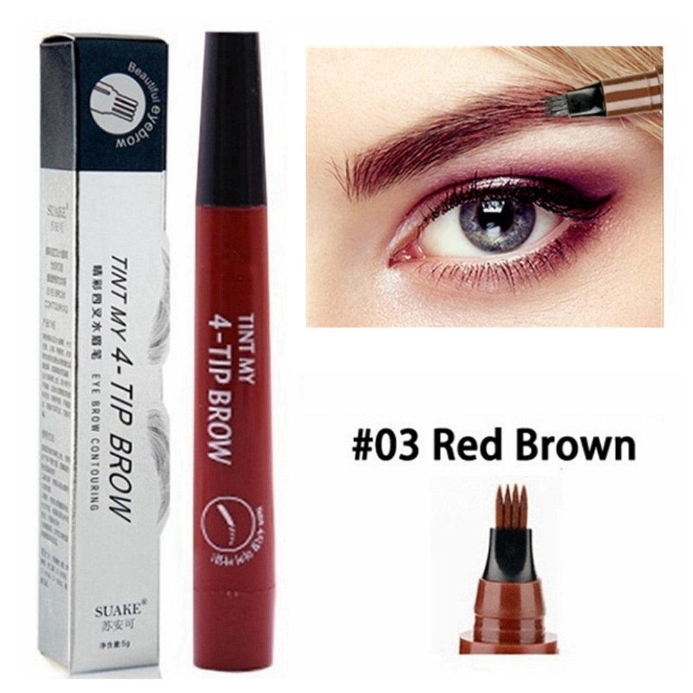 4 Points Waterproof Eyebrow Pencil - Accessory Monk