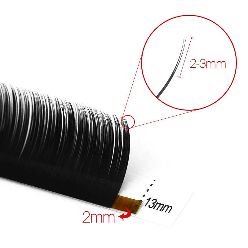 Ellipse Flat Eyelashes Extension - Accessory Monk