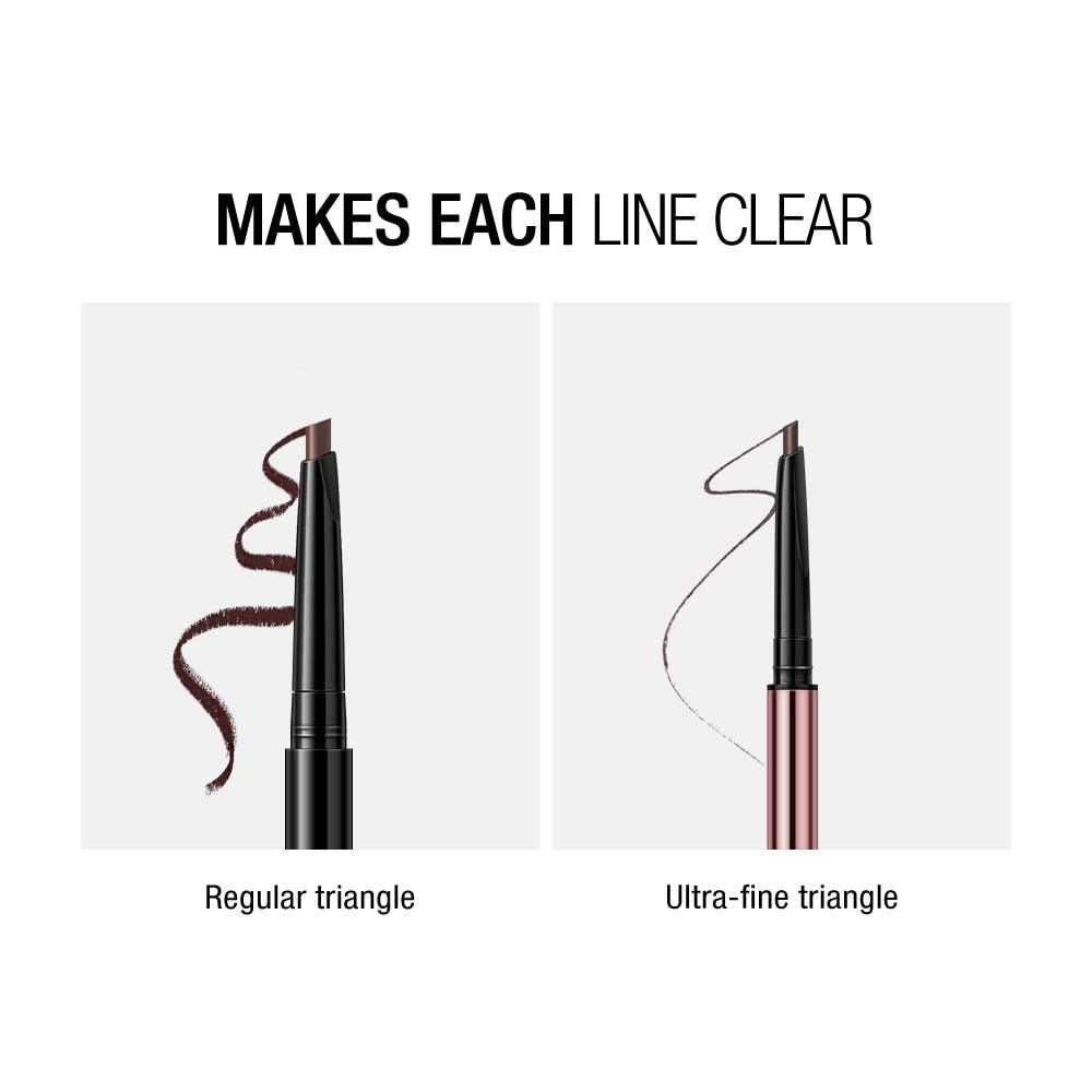 Long-lasting Waterproof Triangle Eyebrow Pencil - Accessory Monk