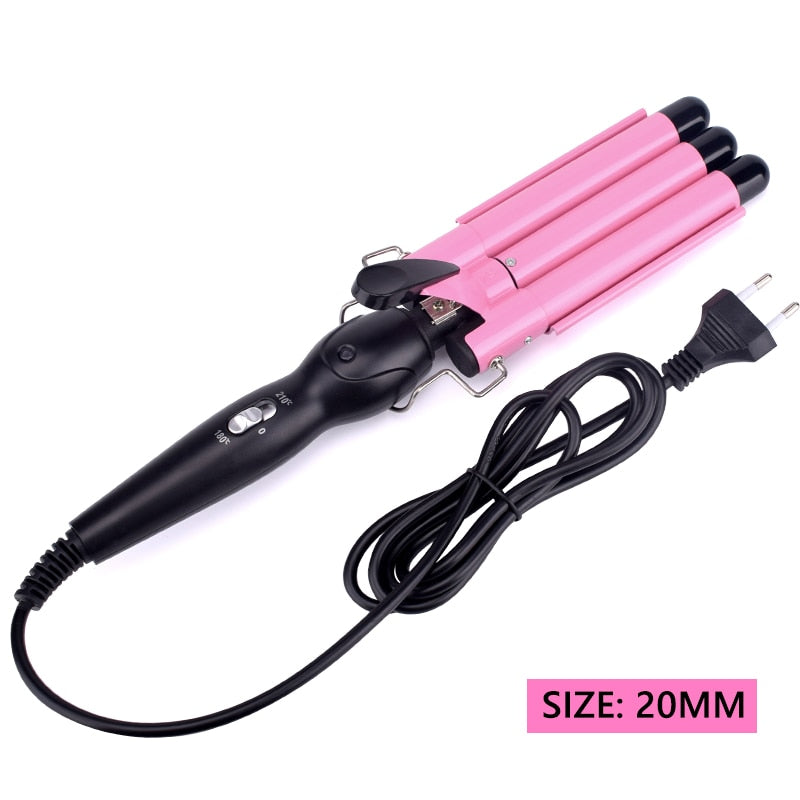 Pretty Pink Professional Hair Curler - Accessory Monk