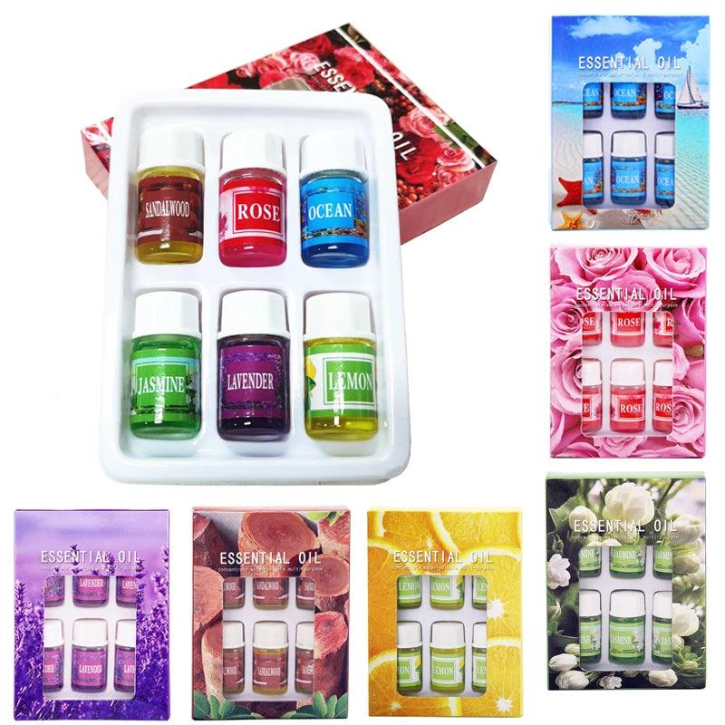 6pcs Plant Water Soluble Parfum Essential Oils - Accessory Monk