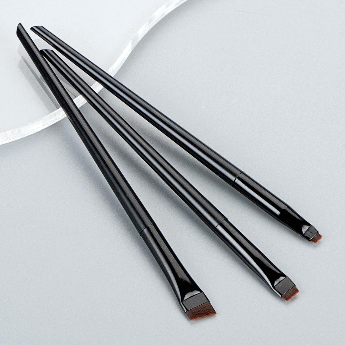 3Pcs Eyeliner Brush Makeup Tool Set - Accessory Monk