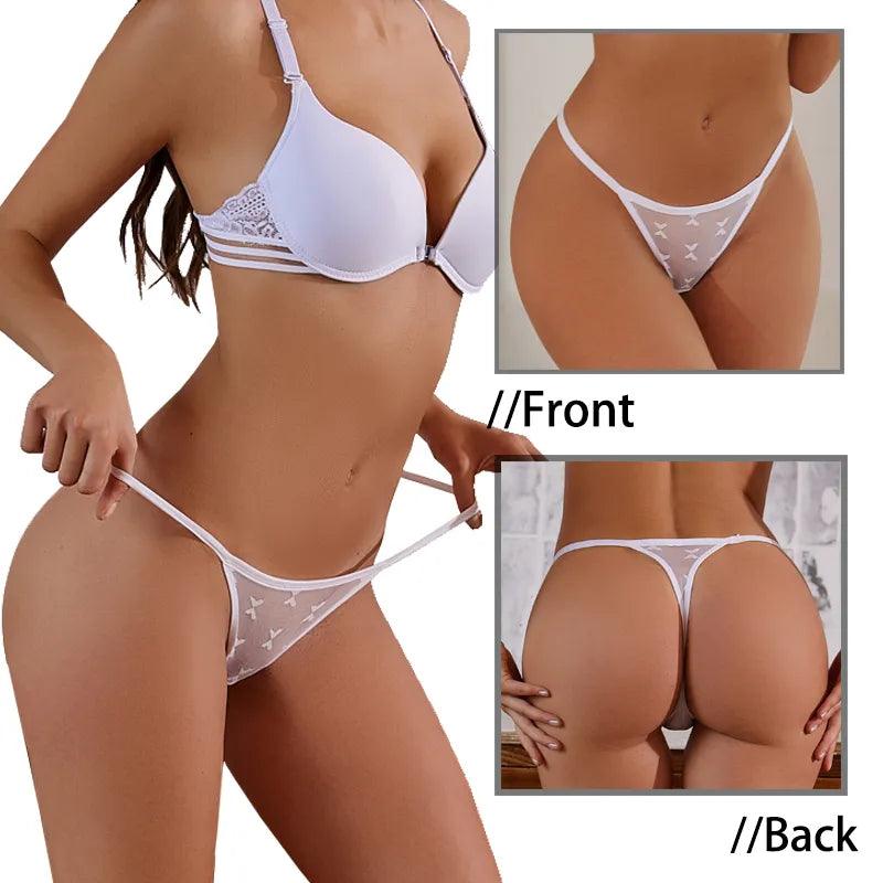 4PCS/Set Transparent G String Lingerie - Accessory Monk