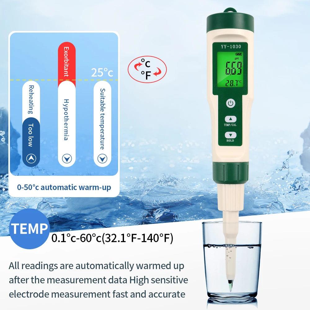 Professional Food PH Tester High Accuracy Acidity Analyzing - Accessory Monk