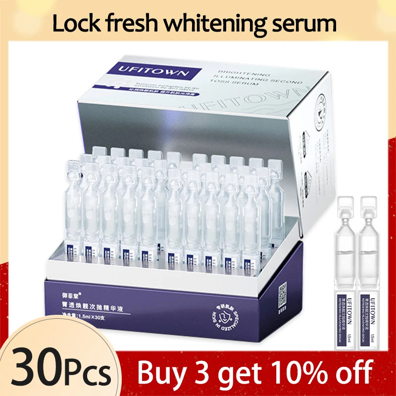 30Pcs/SET Whitening Dark & Spots Remove Face Serum - Accessory Monk