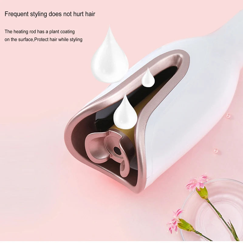 Magic Rotating Automatic Hair Curler - Accessory Monk