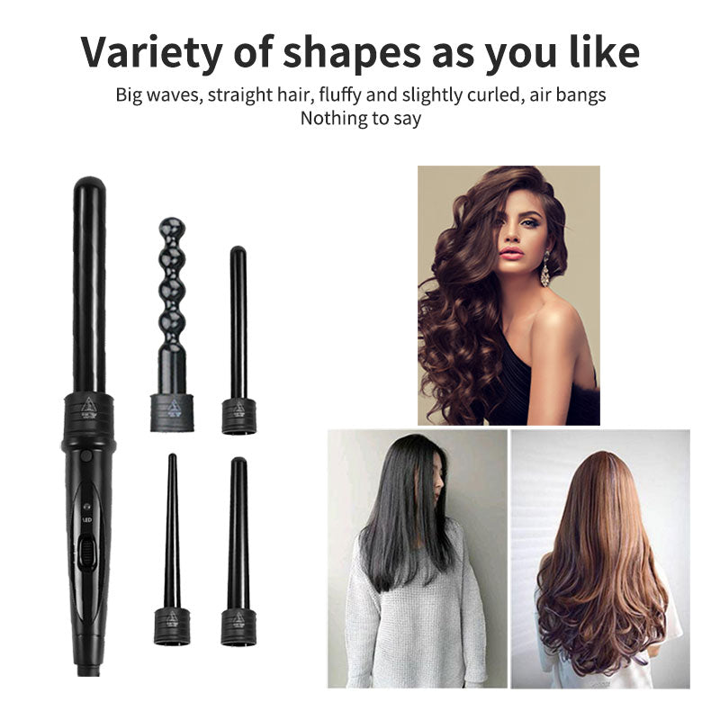 5 In 1 Professional Hair Curling Iron - Accessory Monk