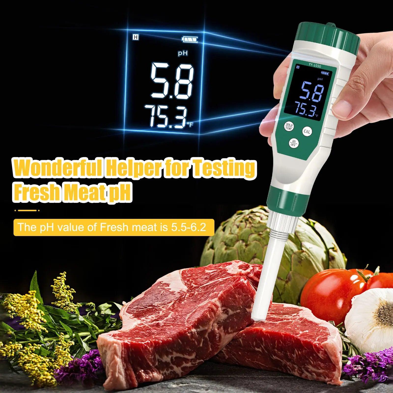 High Accuracy Food PH Meter - Accessory Monk