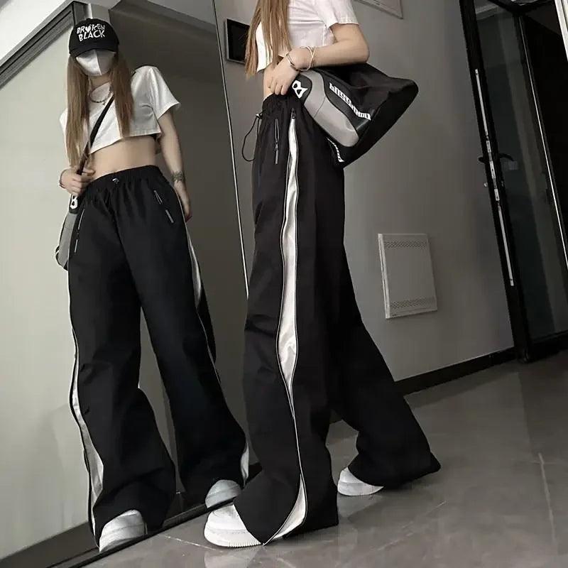 Women Streetwear Cargo Pants - Accessory Monk