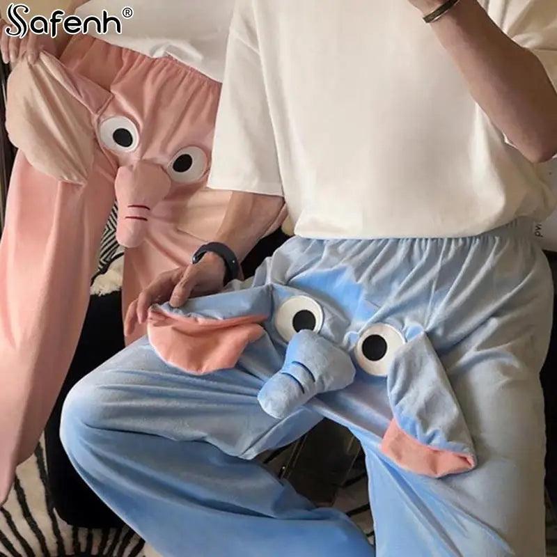 Funny Couple Elephant Pajama - Accessory Monk