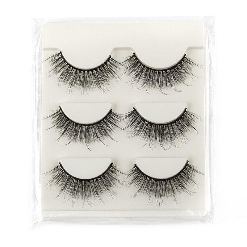 3/5 Pcs Fake Lashes Makeup Tools - Accessory Monk