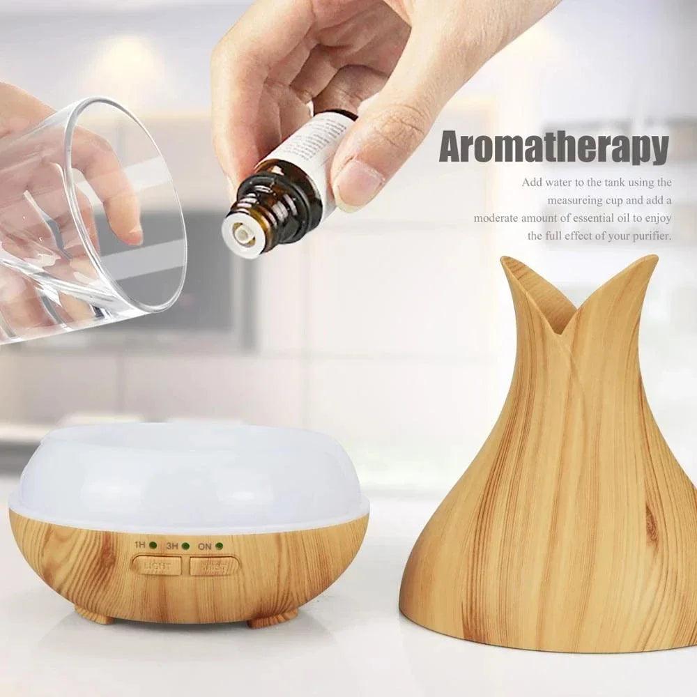 500ML Essential Oil Diffuser Mist Maker Humidifier - Accessory Monk