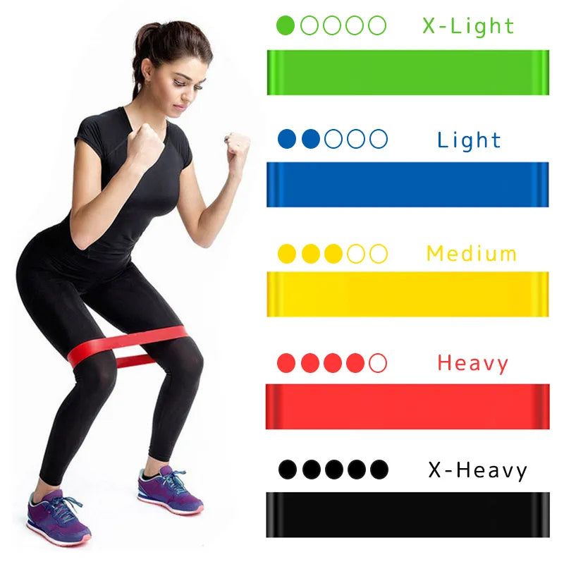 1PC Unisex Portable Fitness Resistance Bands - Accessory Monk