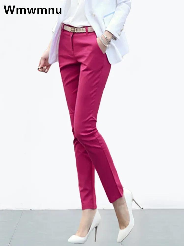 Womens Formal Office Pants - Accessory Monk