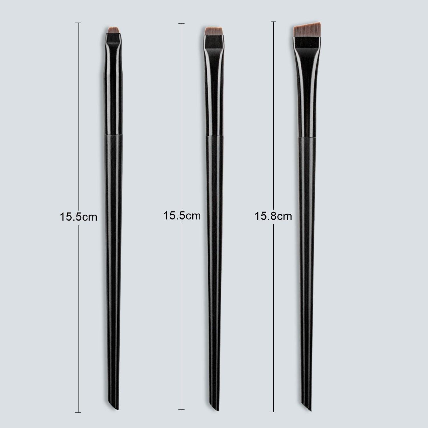 3Pcs Eyeliner Brush Makeup Tool Set - Accessory Monk