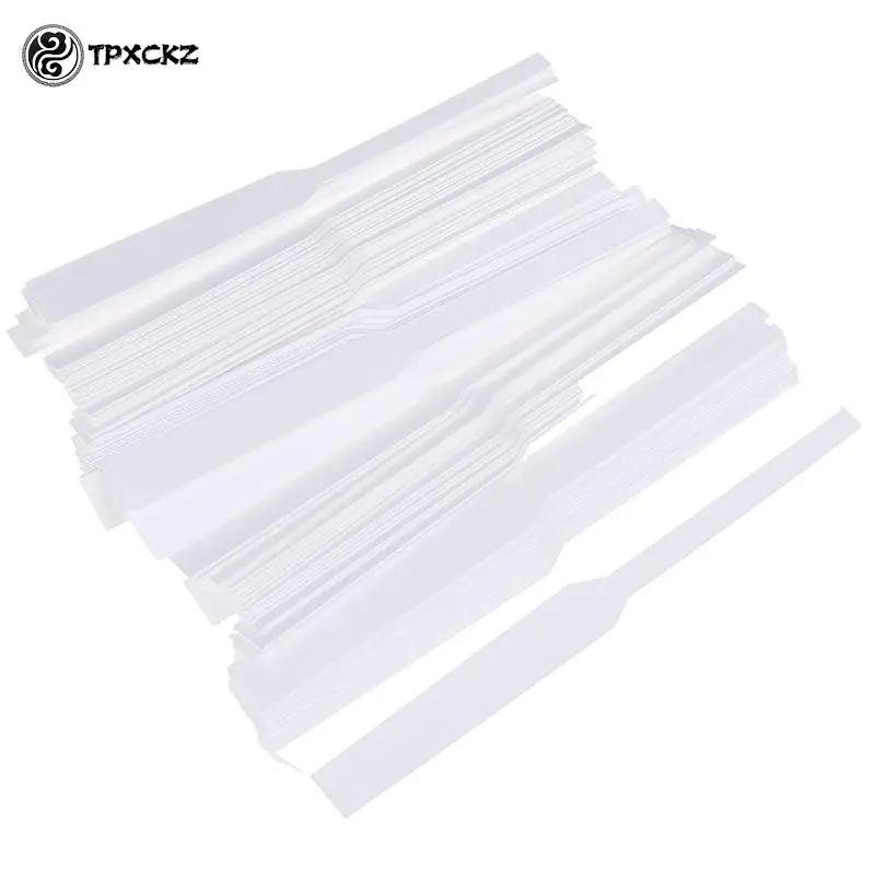 100pcs/pack White Perfume Essential Oils Test Paper - Accessory Monk