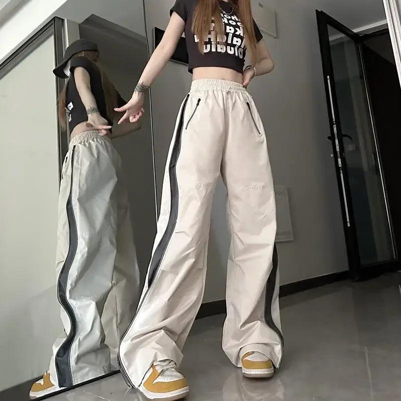 Women Streetwear Cargo Pants - Accessory Monk